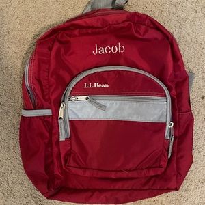 L.L. Bean kids backpack